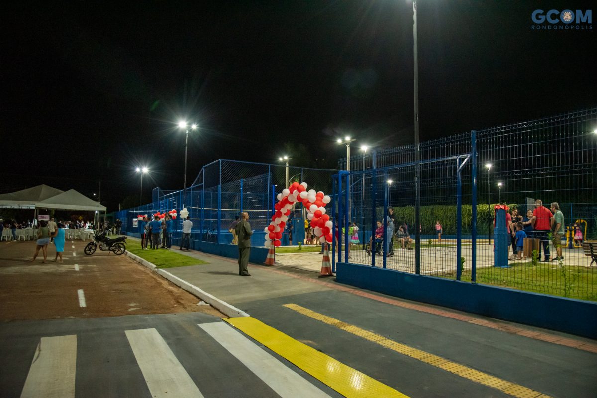 Rondonópolis | Nova área de lazer é entregue a comunidade da Vila Canaã