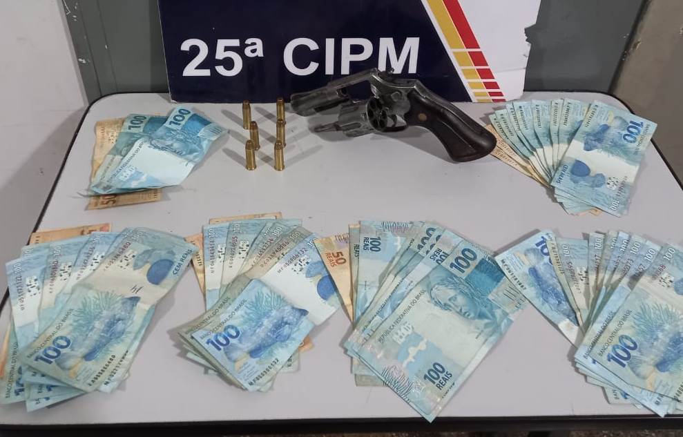 Suspeitos de violência doméstica e porte ilegal de arma são presos pela PM em Várzea Grande