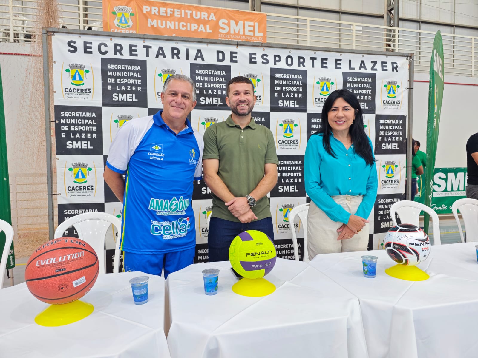 Cáceres | Prefeita Eliene abre oficialmente os Jogos Escolares Municipais