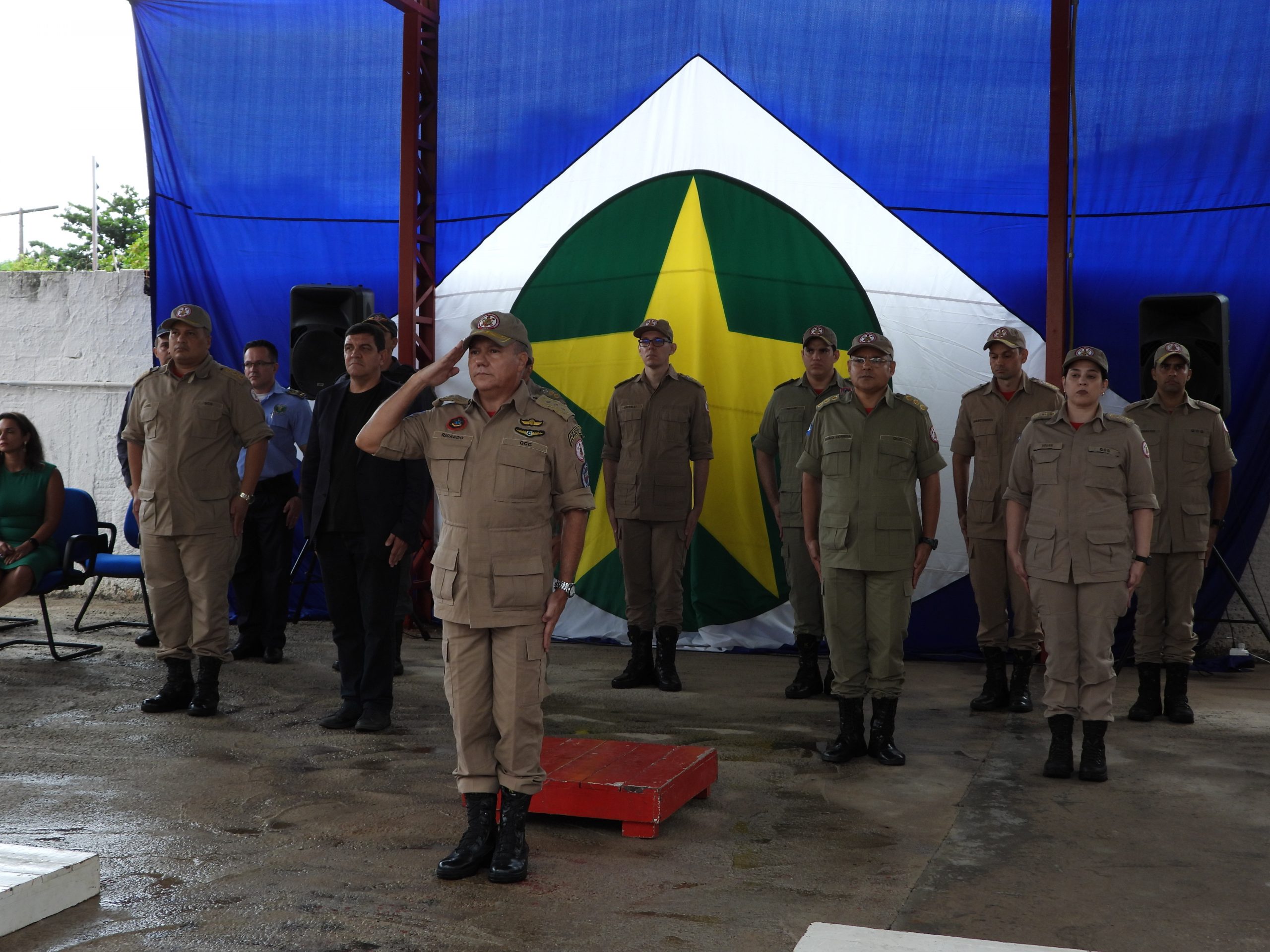 Corpo de Bombeiros Militar de Mato Grosso realiza trocas de comando de dois batalhões