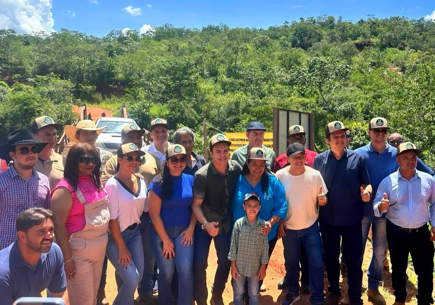 Prefeita Iraci lança construção da maior ponte de Pedra Preta e destaca investimentos na zona rural