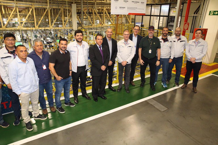 Toyota apresenta a Marinho plano de expansão de R$ 11 bi até 2030 em Sorocaba