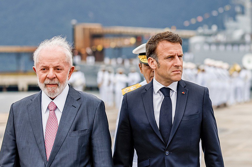 Presidente francês Macron será recebido no Senado nesta quinta-feira