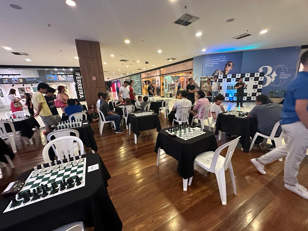 Torneio de Xadrez Rápido acontece neste sábado (16) no Goiabeiras