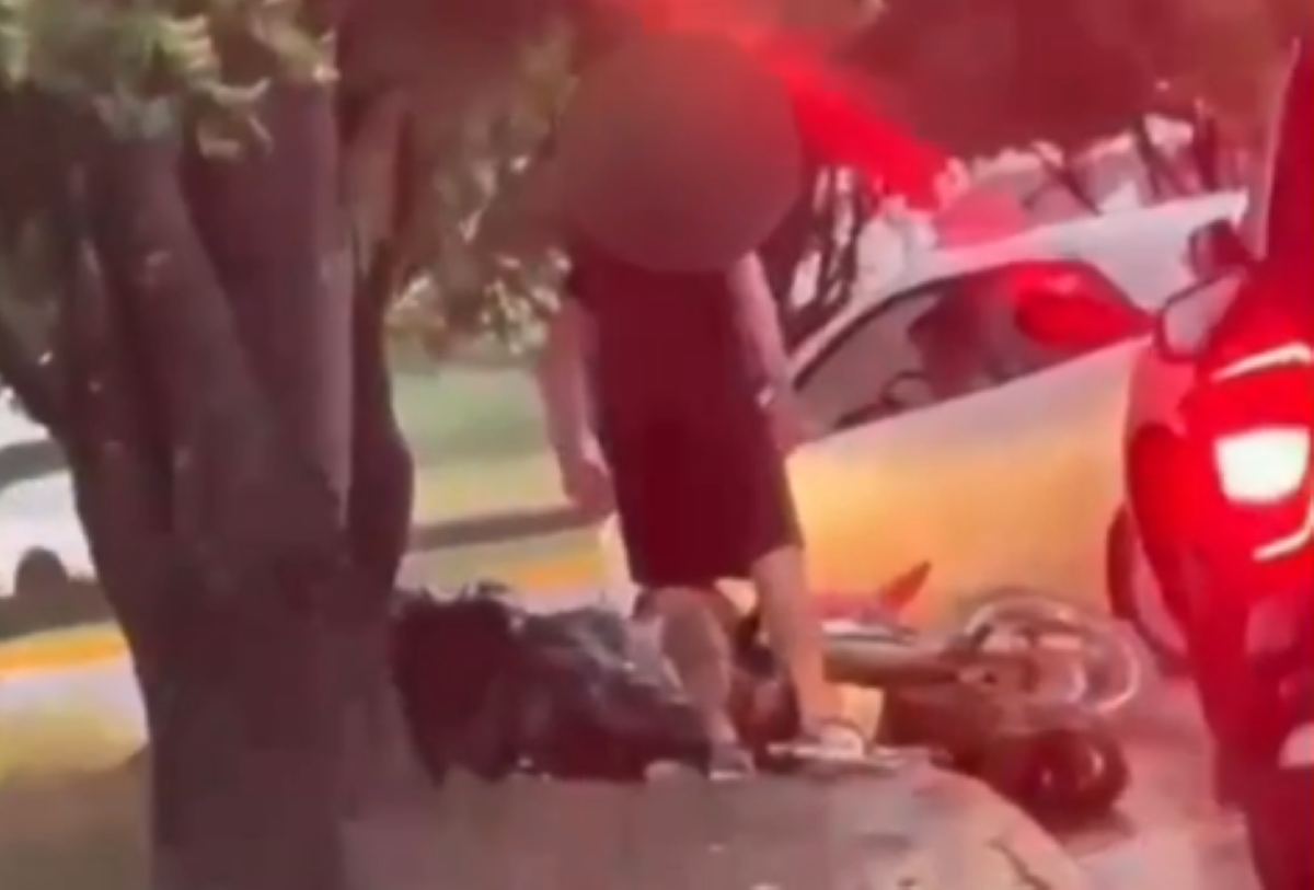 Sinop | Motorista é preso após agredir motoboy em briga de trânsito