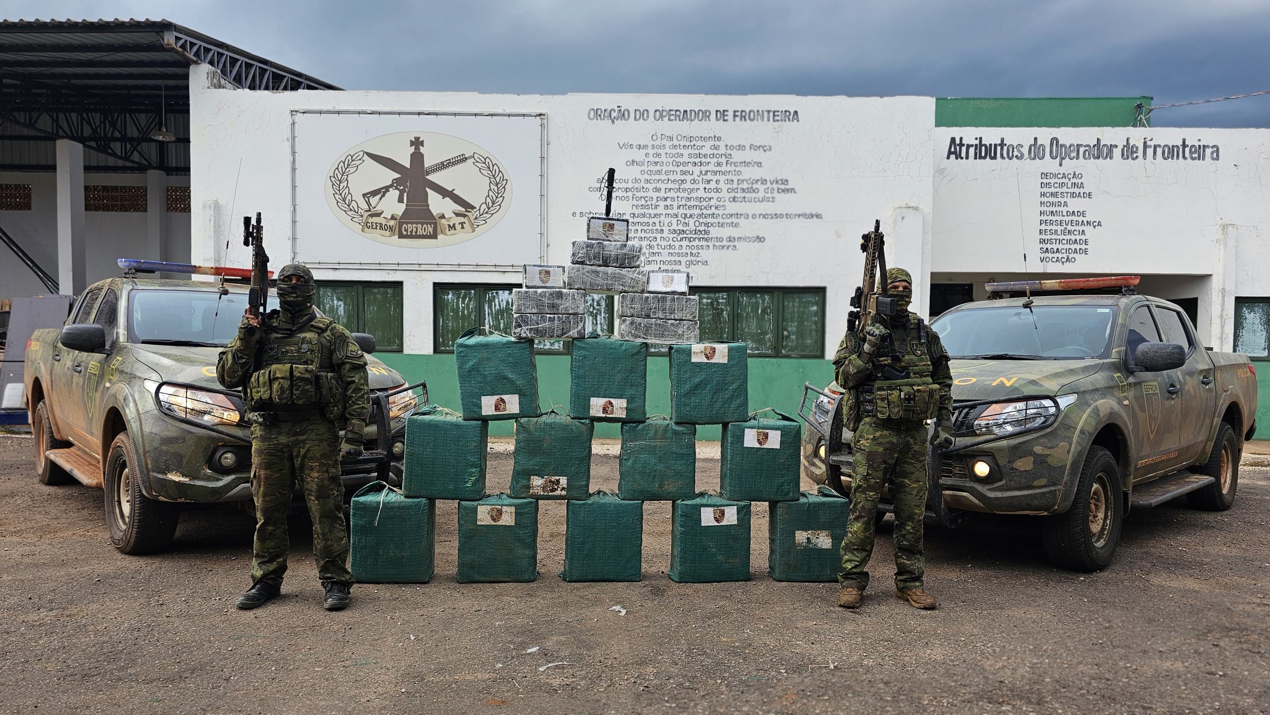 Gefron apreende 4 toneladas de drogas e dá prejuízo de R$ 83 milhões ao crime organizado