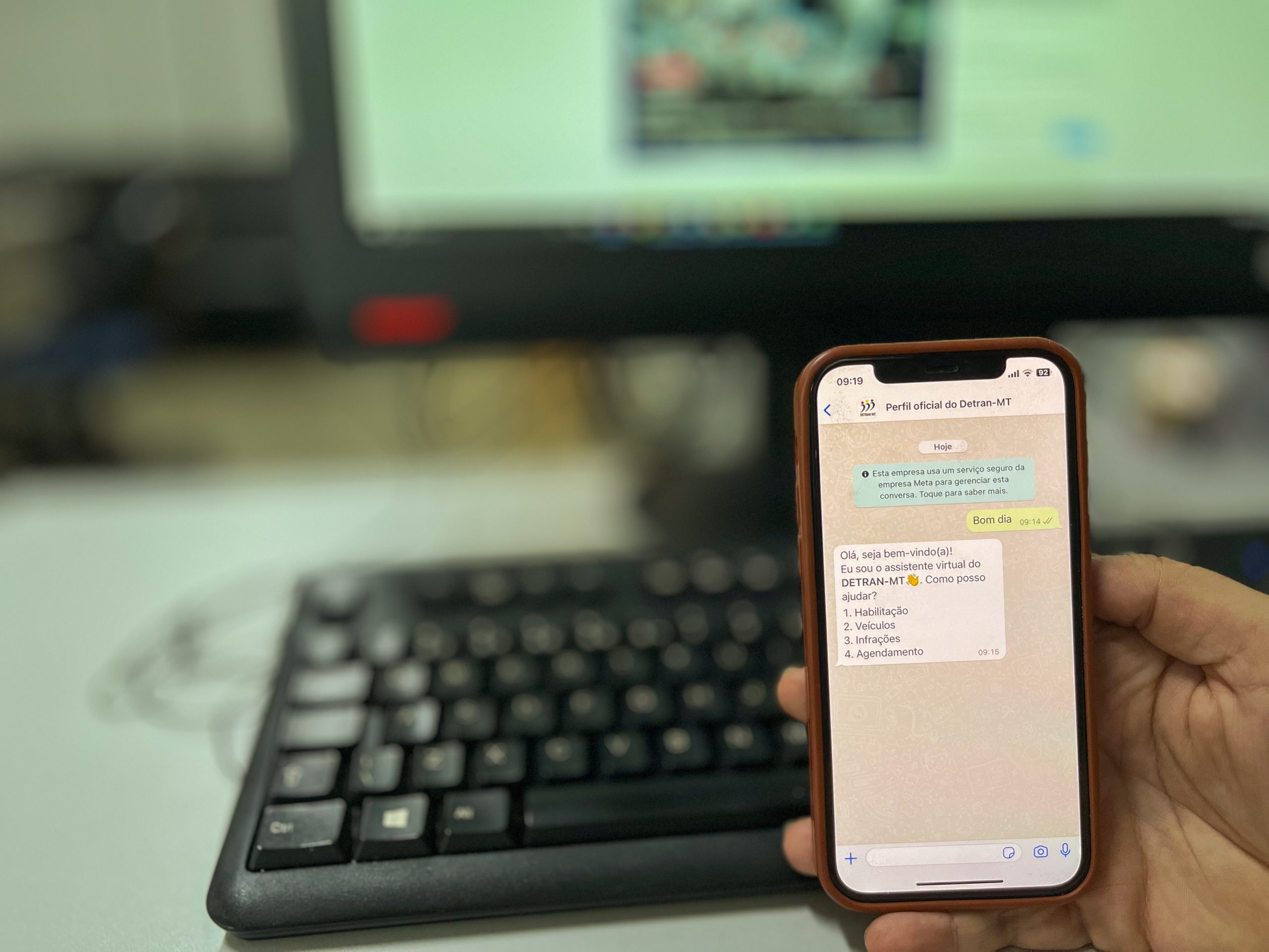 Detran-MT cria canal de atendimento pelo WhatsApp