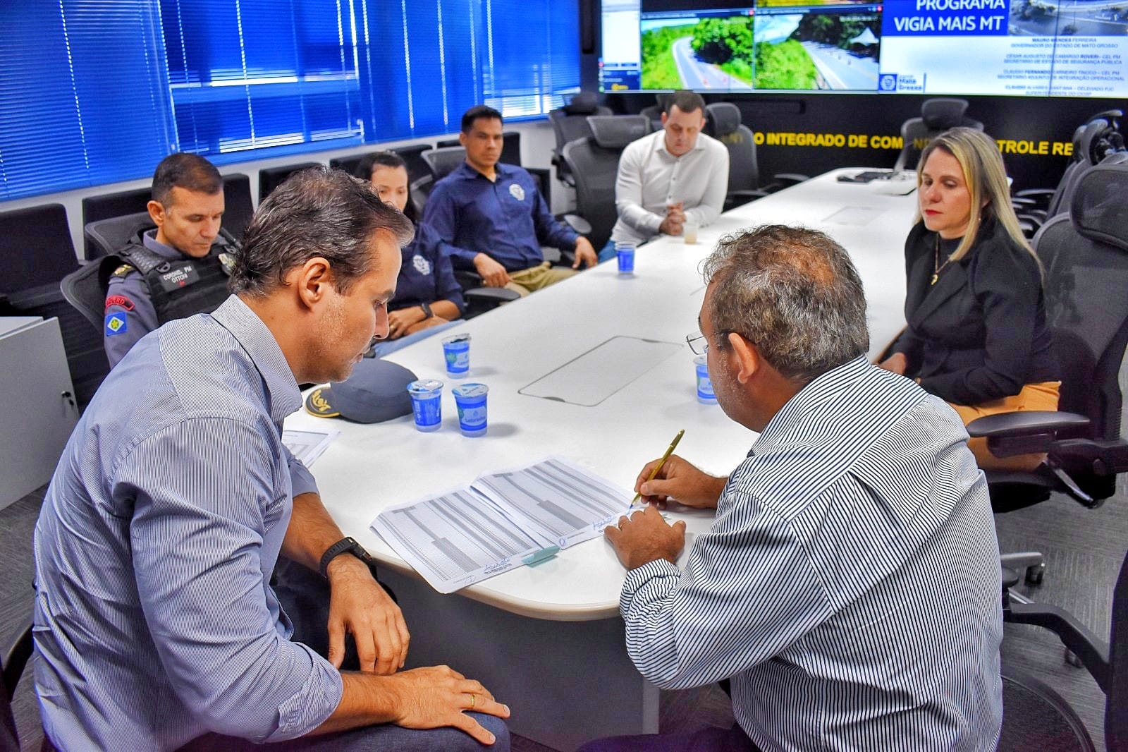 Mais segurança: Prefeitura de Cáceres recebe da Sesp 91 câmeras de videomonitoramento
