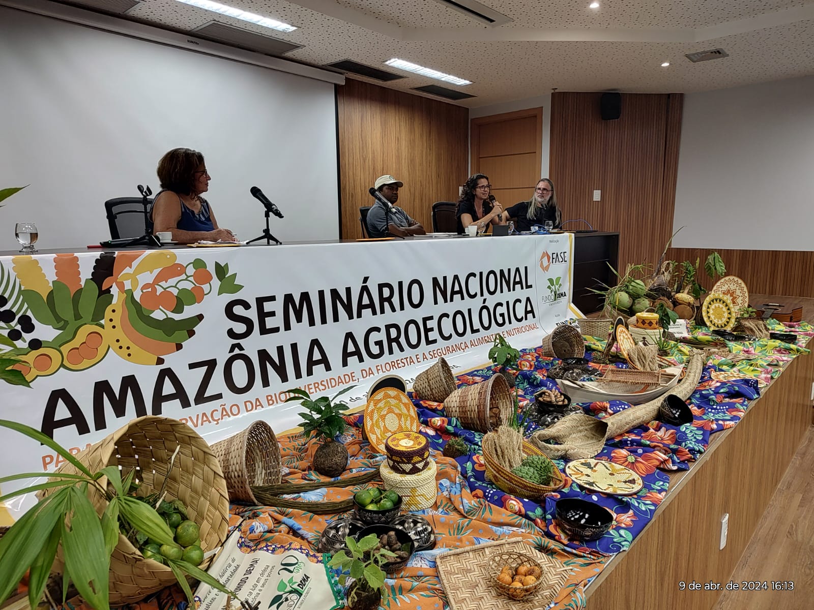 Nutricionista da prefeitura de Cáceres participa do Encontro Nacional de Agroecologia da Amazônia Legal no Pará