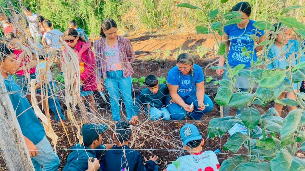 Cáceres | Projeto Horta na Escola movimenta Rede Municipal de Ensino