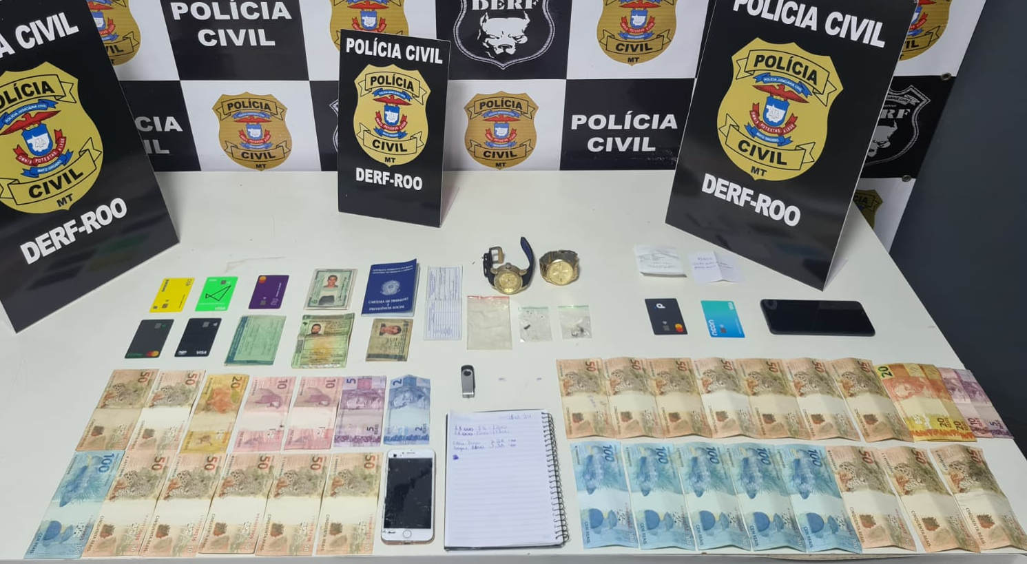 Rondonópolis | Polícia Civil prende três em flagrante por envolvimento em roubo e extorsão de pai e filho