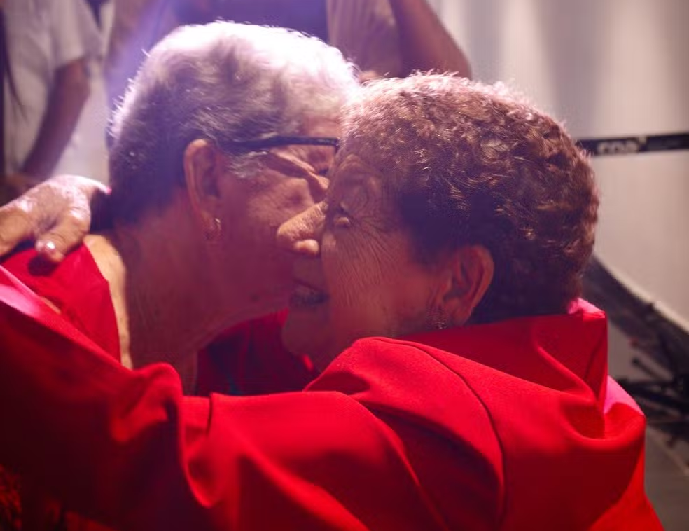 Irmãs separadas há 82 anos por morte do pai e crise financeira se reencontram em Cuiabá e cumprem promessa de infância