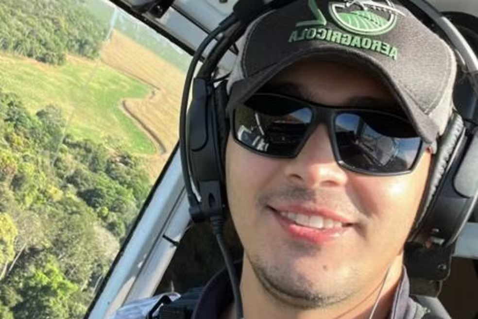 Avião cai em fazenda de MT e piloto morre preso a destroços