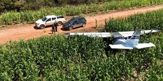 Envolvidos em queda de avião são presos com armas e mais de 600 munições