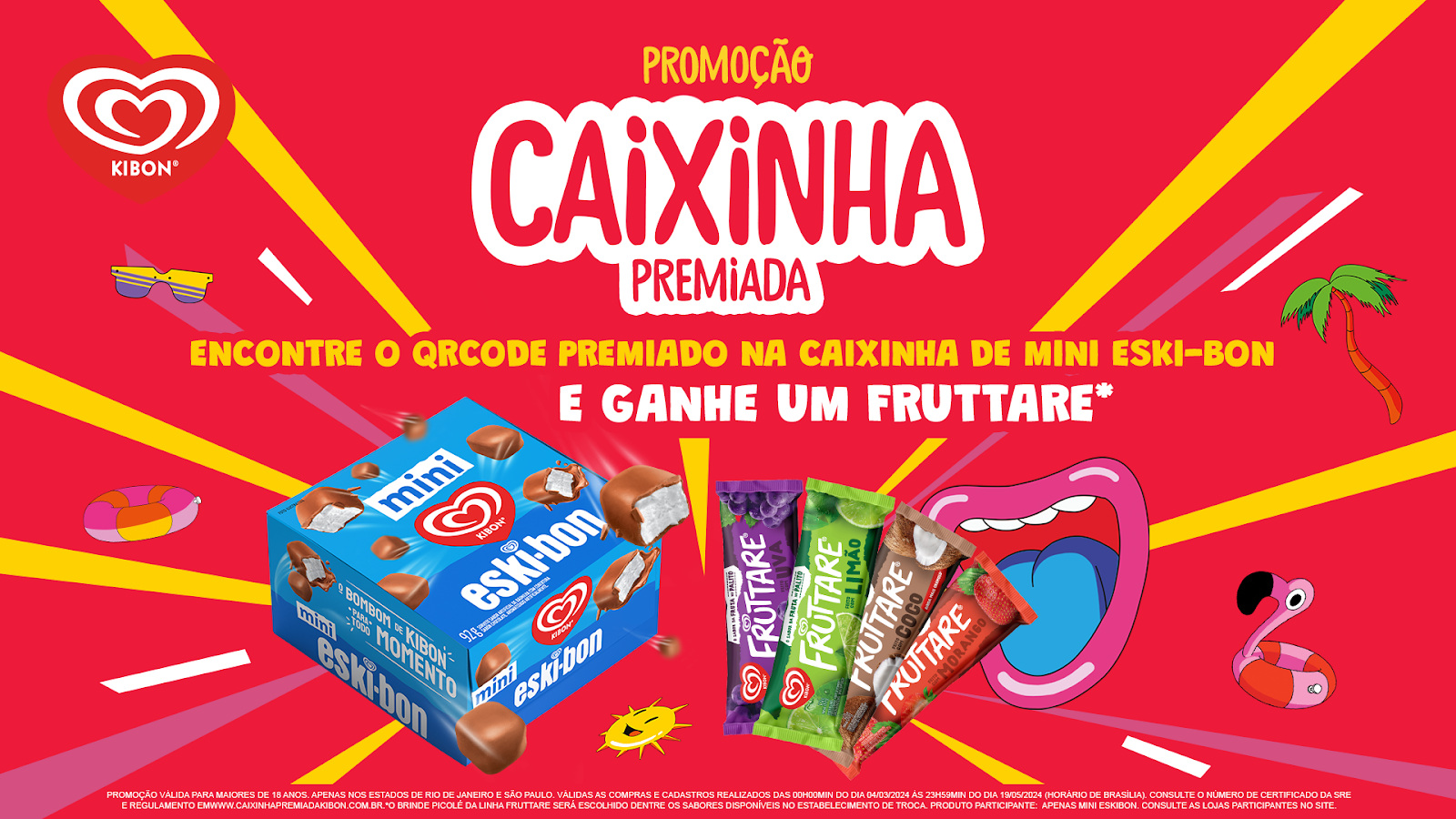 Com ‘Caixinha Premiada’, Kibon resgata icônica promoção de palito premiado em novo formato