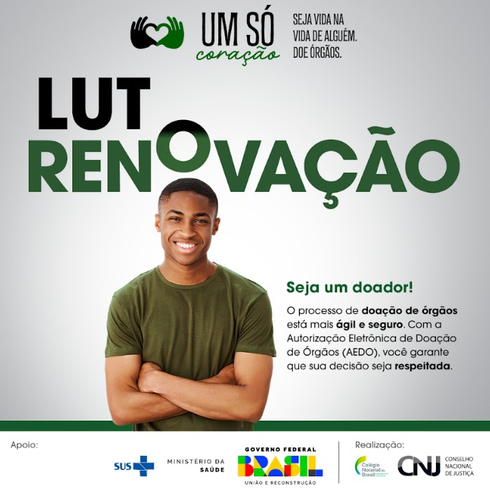 Cartórios de Notas do Mato Grosso e Judiciário lançam a Autorização Eletrônica de Doação de Órgãos (AEDO)