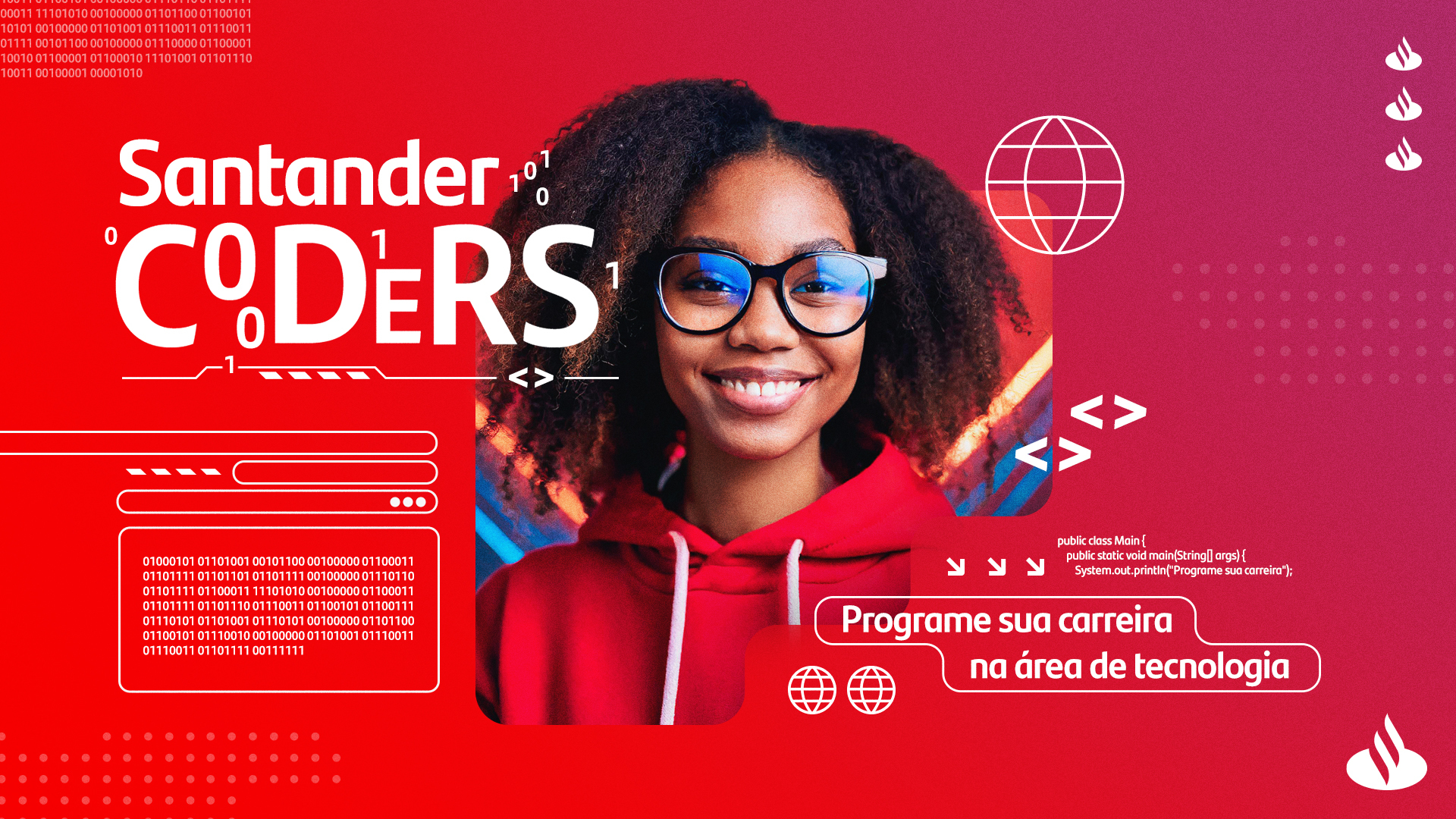 Santander Universidades e Ada oferecem 60 mil bolsas para curso de tecnologia