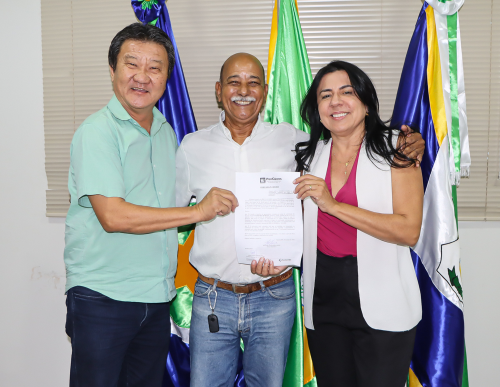 Servidor Geraldo Rosa se aposenta após 35 Anos de dedicação ao município de Cáceres