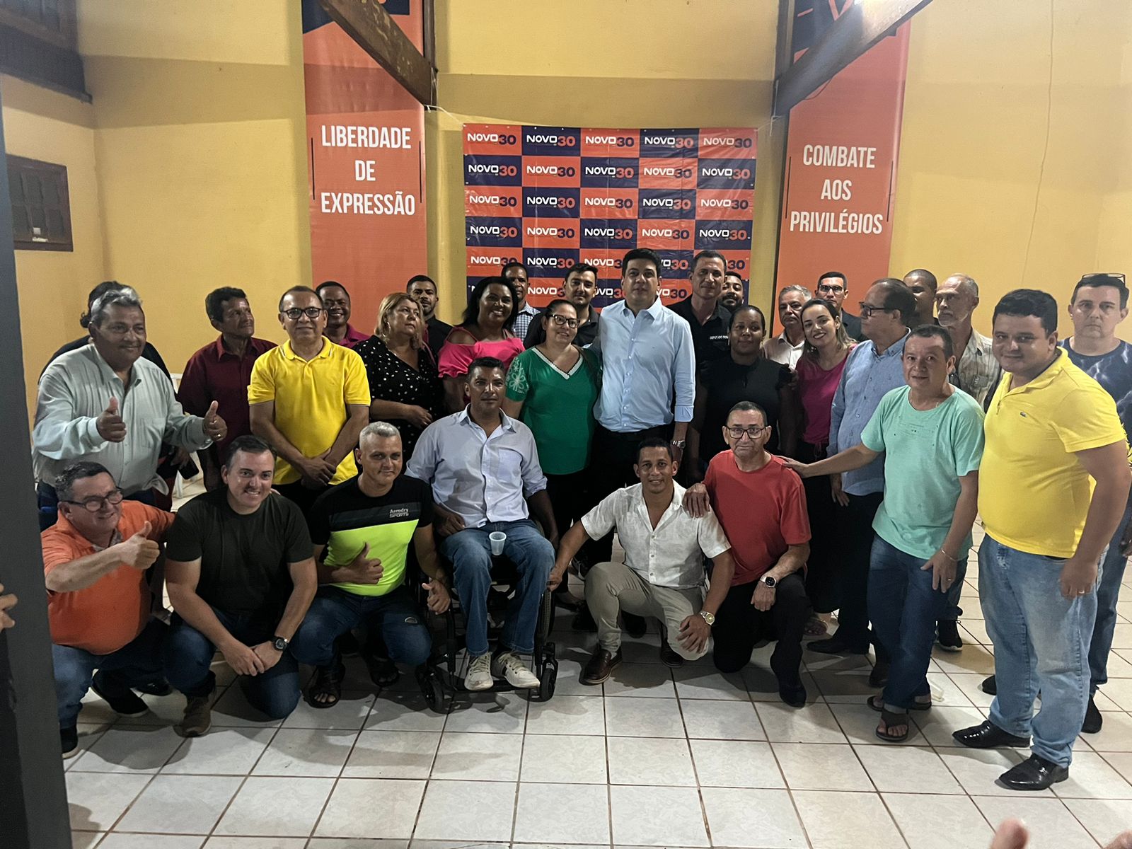 Partido NOVO realiza reunião com o prefeito Kalil Baracat