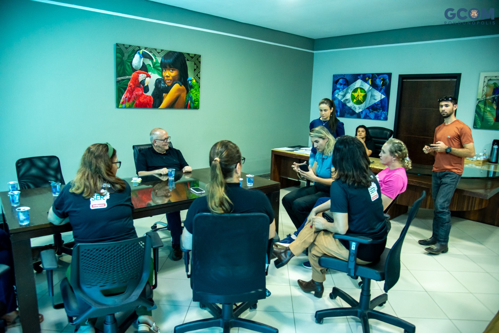 Rondonópolis | Prefeito e secretária recebem equipe do Governo para debater melhorias na área social