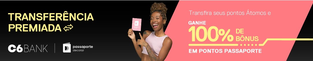 Decolar e C6 Bank lançam campanha exclusiva de pontuação com bônus de 100%