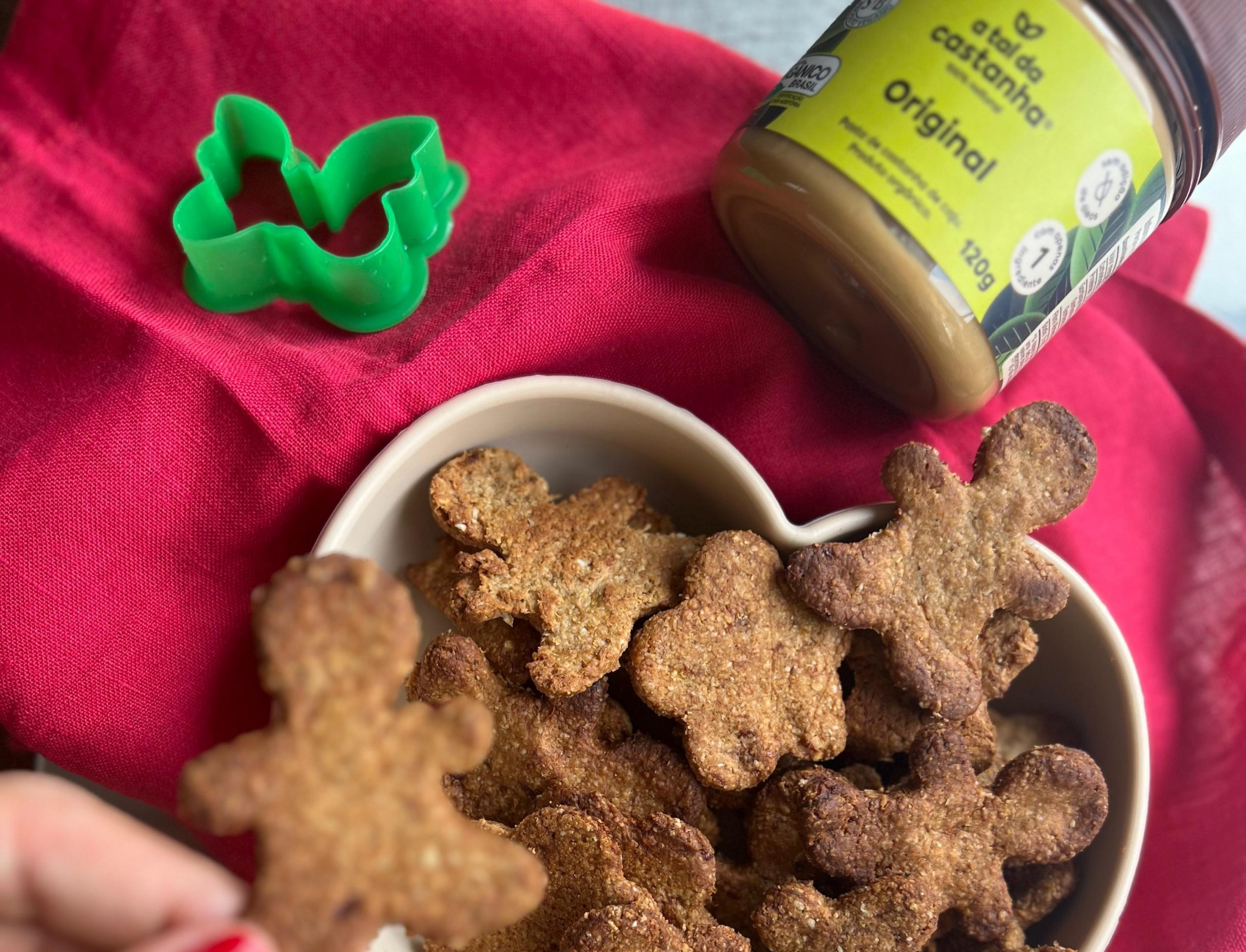Biscoitinho doce de aveia