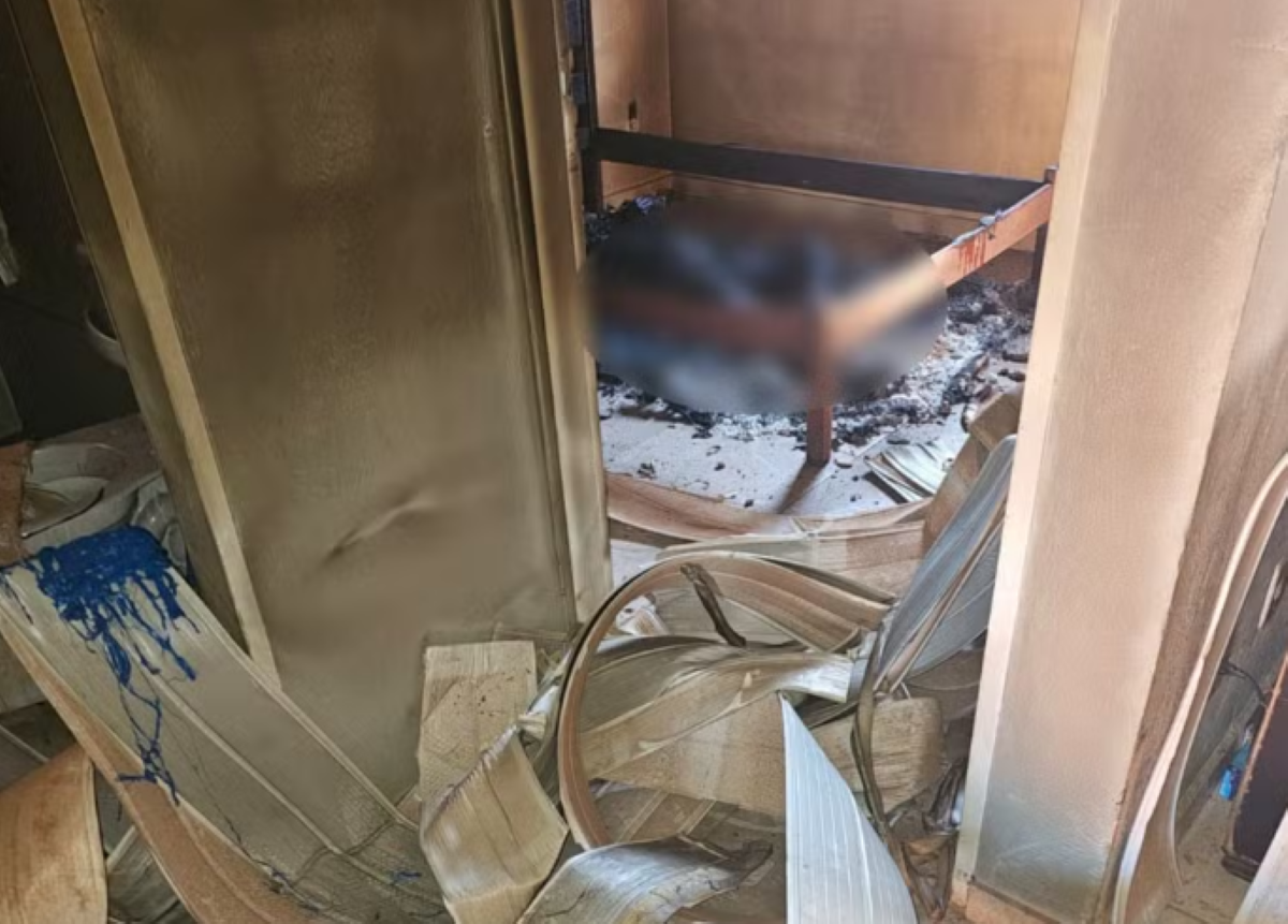 Rondonópolis | Corpo de homem é encontrado carbonizado após incêndio em casa