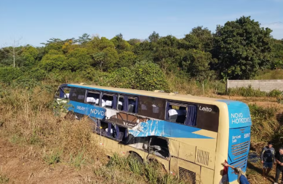 Sorriso | Acidente entre ônibus e carreta deixa 14 feridos na BR-163