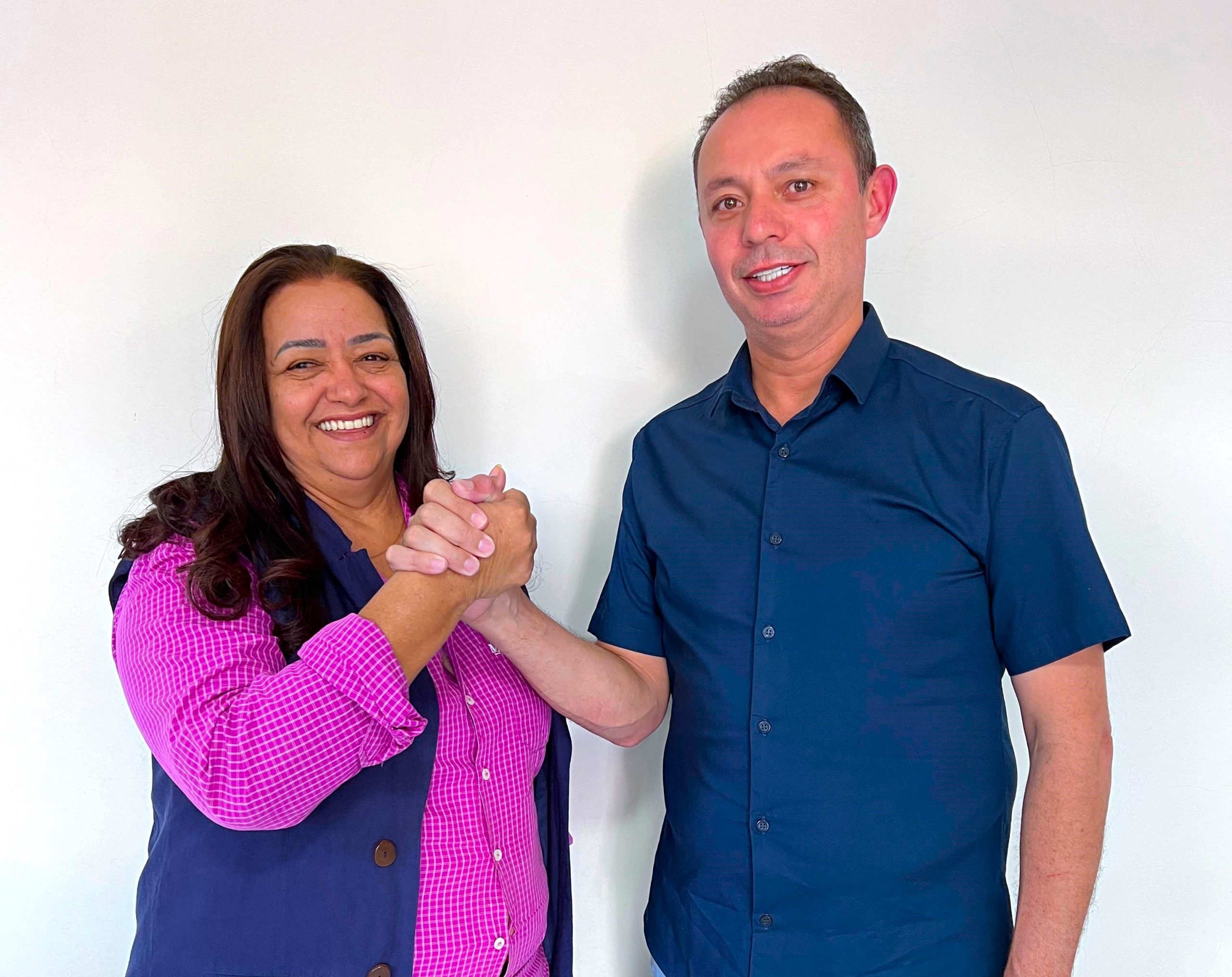 Iraci Souza e Lenildo Augusto fecham aliança e, são pré-candidatos a prefeito e vice de Pedra Preta