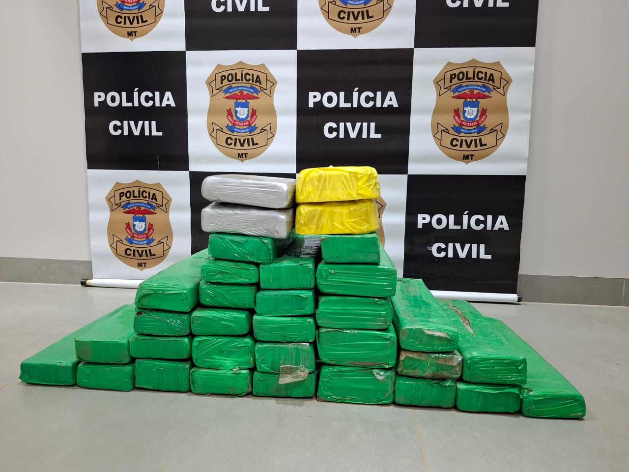Polícia Civil apreende 32 quilos de drogas em Juara durante a Operação Status Quo