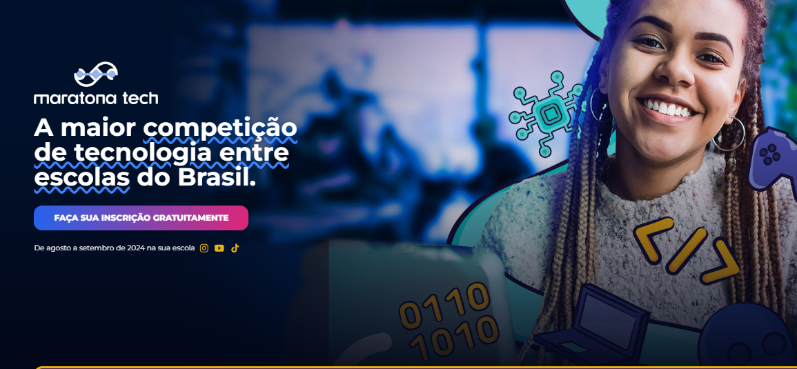 Últimos dias: se inscreva na Maratona Tech