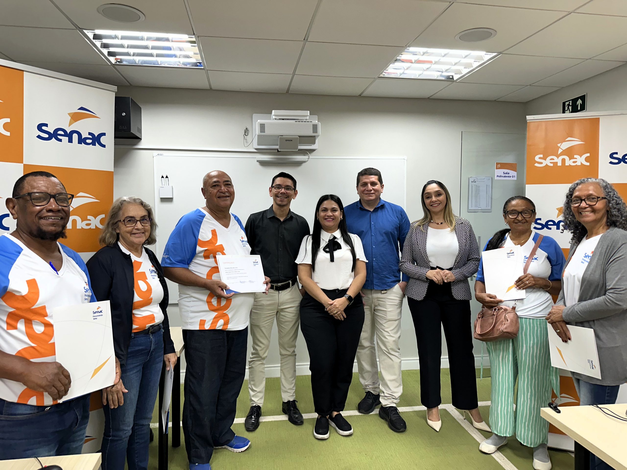 Senac-MT conclui 1ª turma do curso de ‘Mídias Digitais para a Melhor Idade’