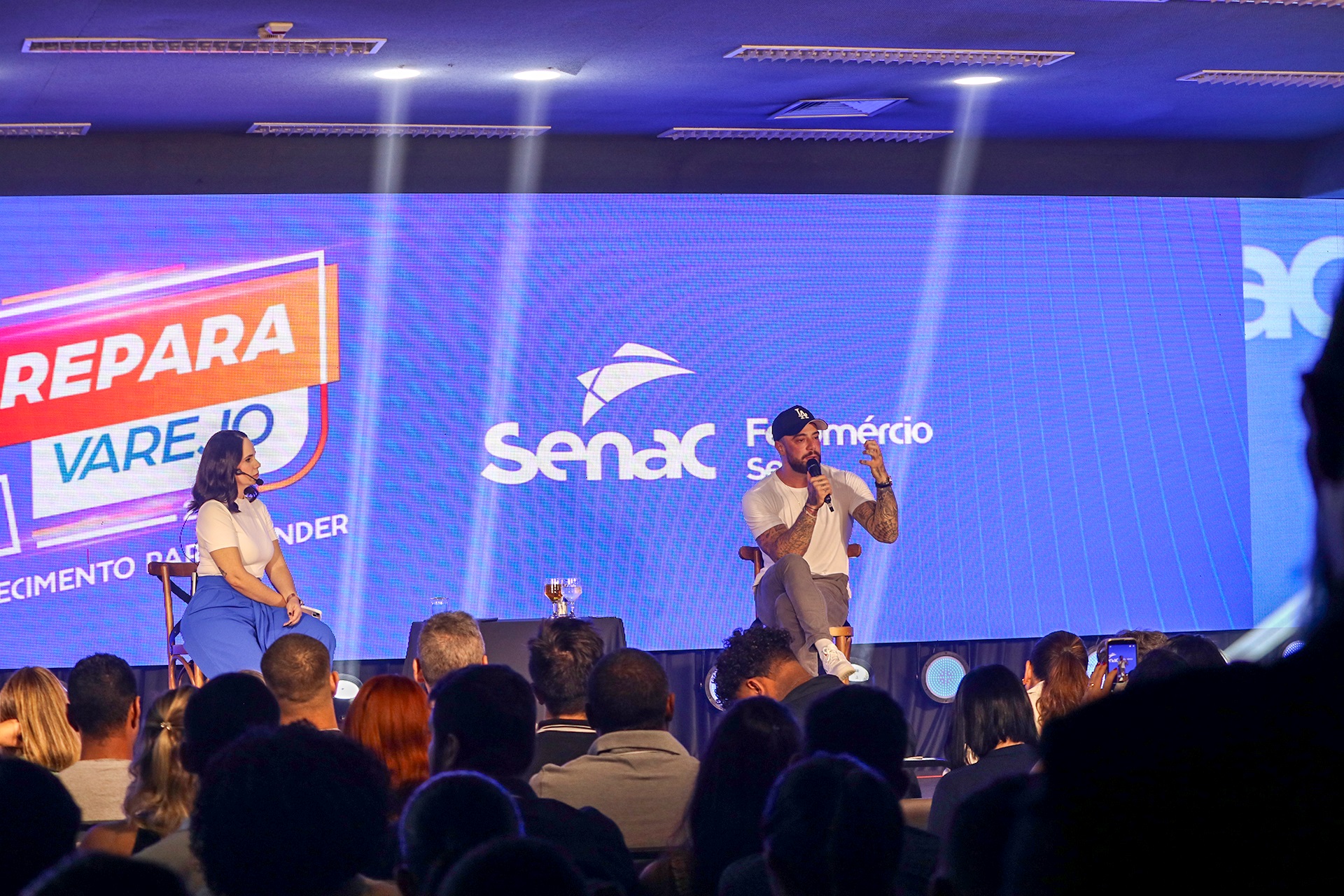 Senac-MT traz Flávia Alessandra, Otaviano Costa e Martha Gabriel para o lançamento do ‘Prepara Varejo 2024’