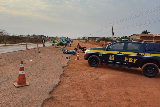 Rondonópolis | Motociclista morre em acidente com carreta na BR-364