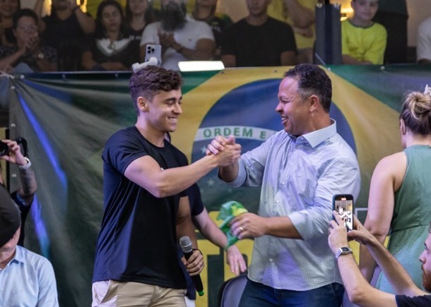 Nikolas Ferreira participa de lançamento da campanha de Cláudio nesta sexta-feira