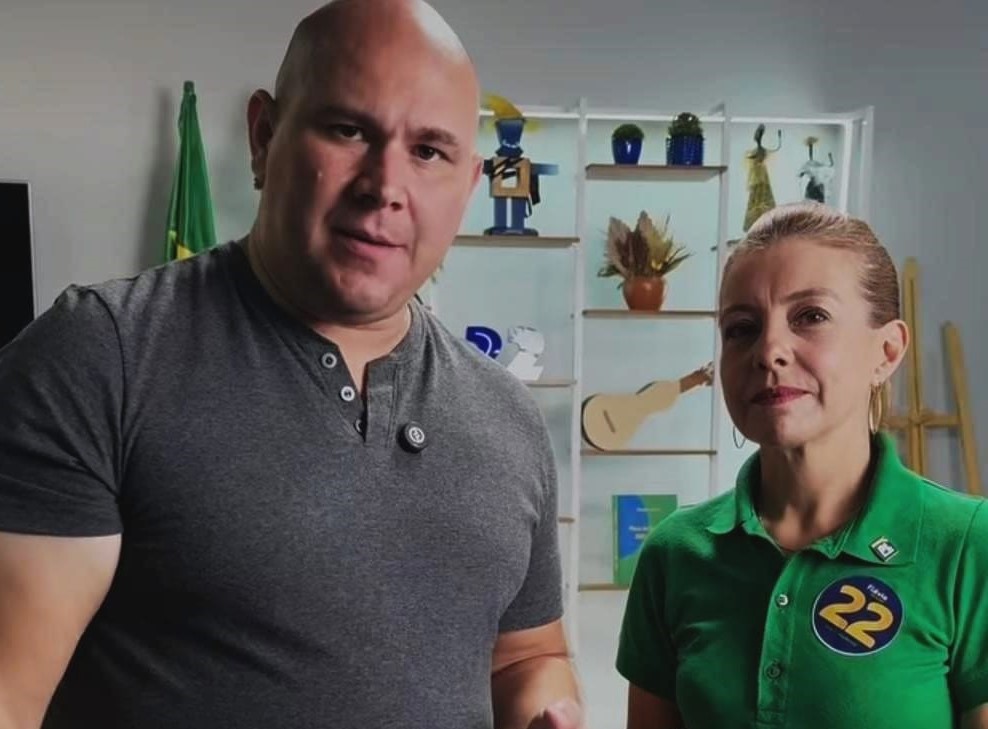Ao lado de Flávia Moretti, Abílio lembra que diretor do DAE preso é parente de Jayme Campos