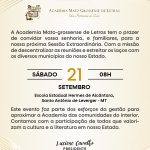 Academia de Letras realiza, neste sábado (21), sessão em Santo Antônio de Leverger 4