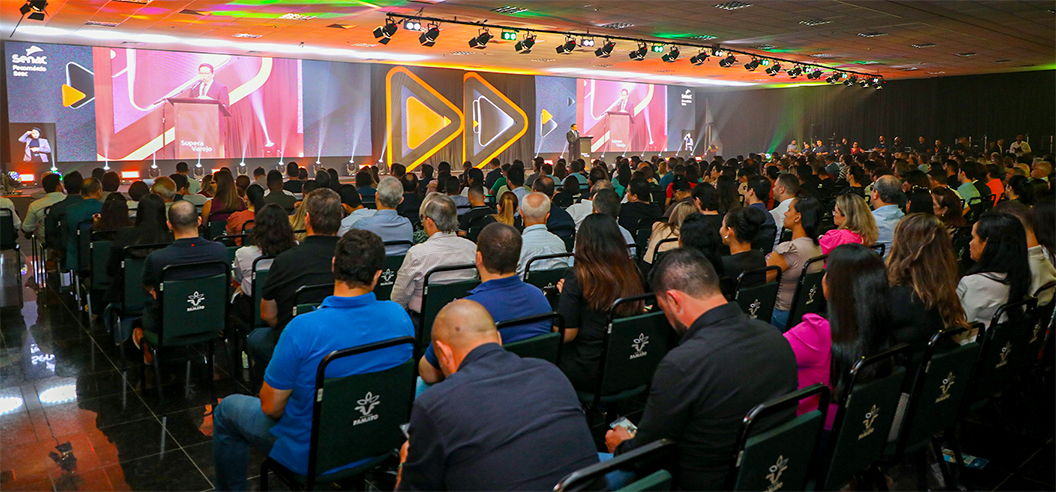 Paulo Guedes fala para empresários e autoridades de Mato Grosso durante Supera Varejo