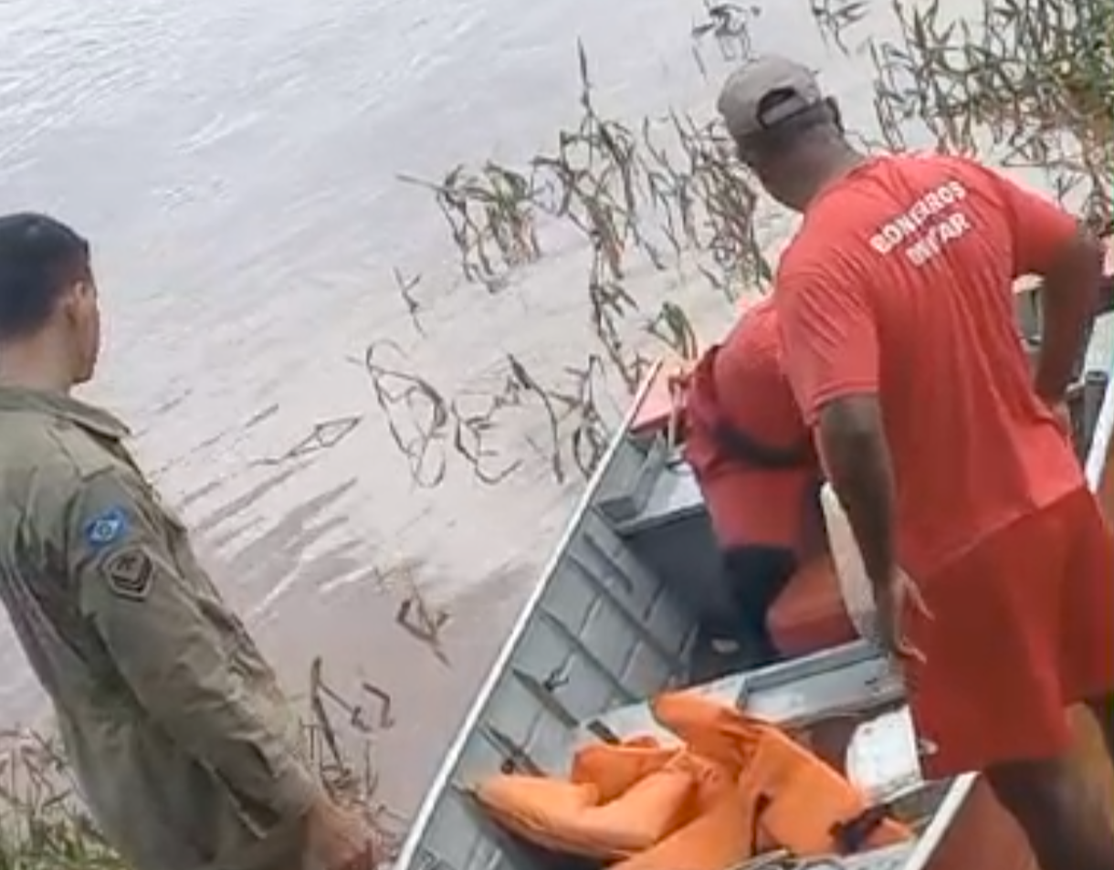 Após reforço nas buscas, jovem é encontrado no Rio Arareau
