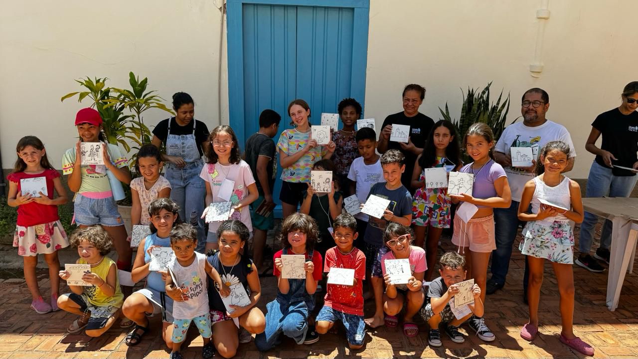 Colônia de Férias agita garotada trazendo diversão, cultura e muito conhecimento