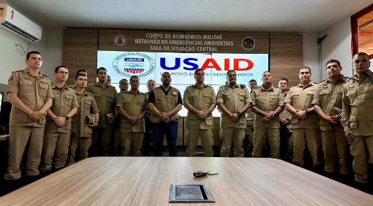 Corpo de Bombeiros de MT adere a programa norte-americano de resposta a desastres  