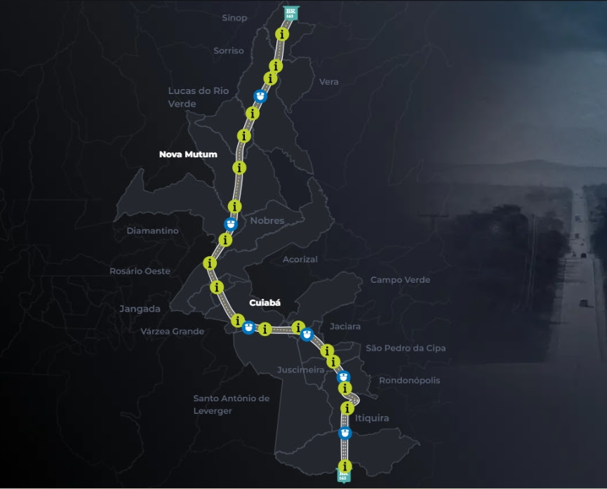Nova Rota do Oeste (BR-163): Concorrência é vencida pela Med+