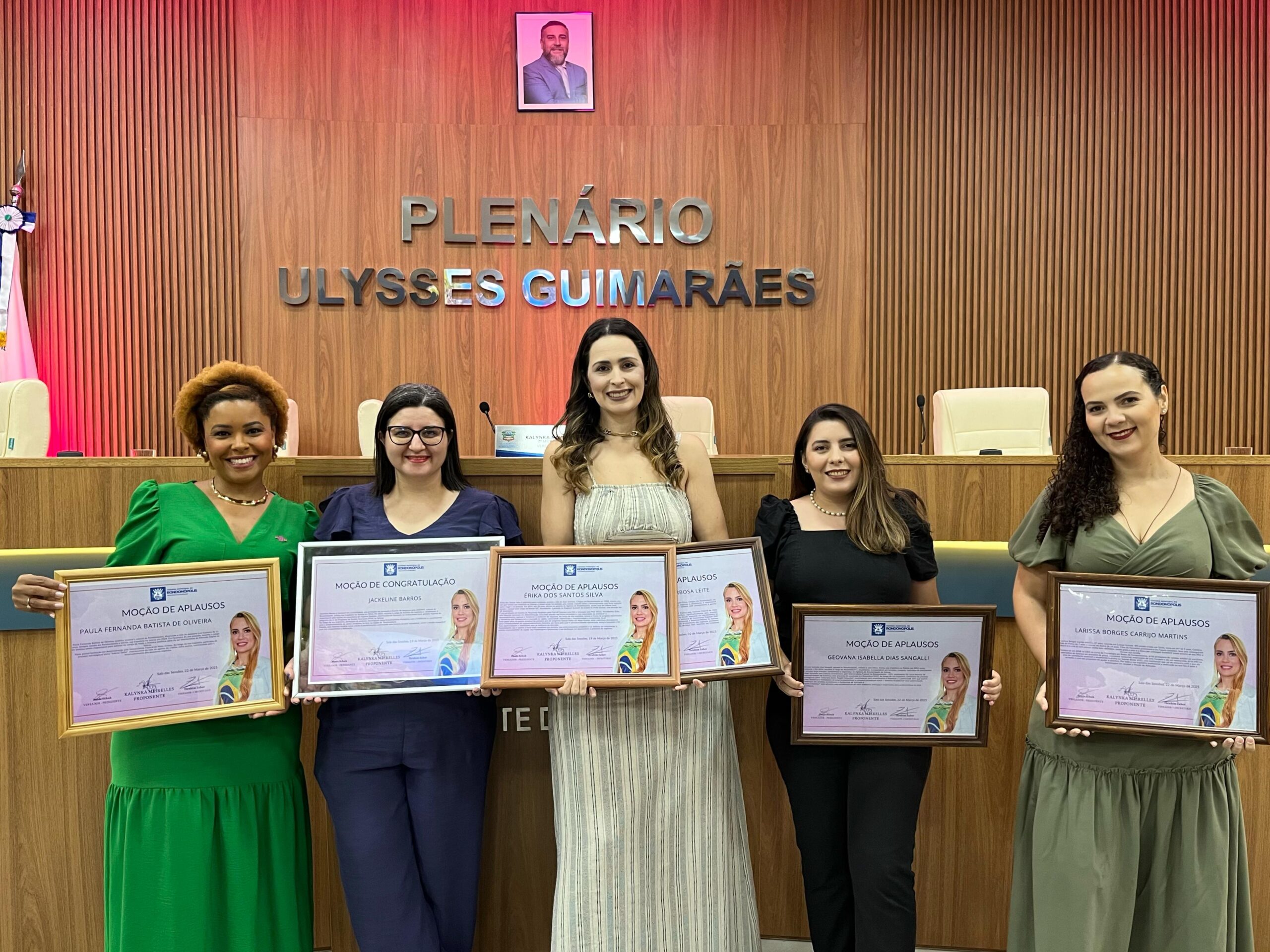 Equipe do Sebrae/MT recebe homenagem na Câmara Municipal de Rondonópolis em alusão ao mês das mulheres
