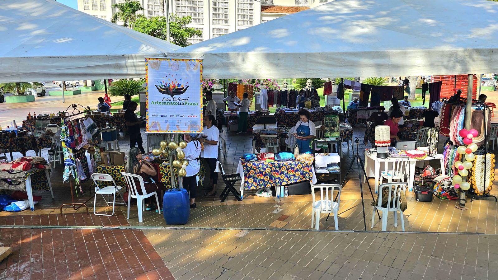 Feira Cultural celebra 19 anos de valorização da cultura e geração de renda para artesãs de Cuiabá