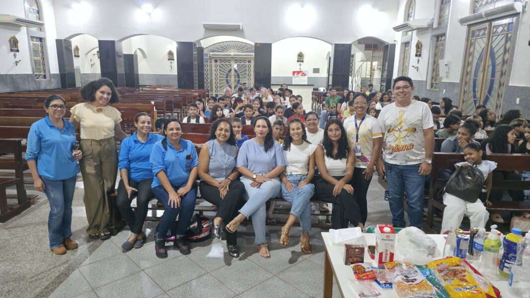 Cáceres | Prefeitura e Águas do Pantanal promovem palestras ambientais na Paróquia Nossa Senhora Aparecida