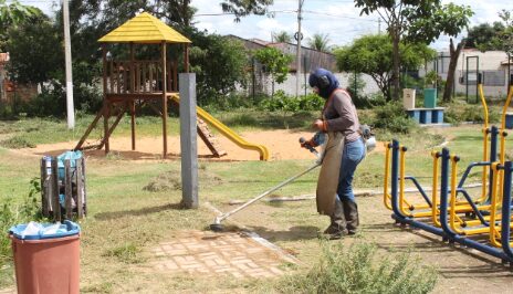 Rondonópolis | Secretaria de Meio Ambiente intensifica limpeza de áreas públicas