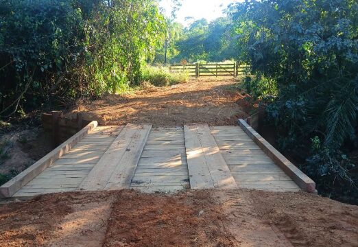 Rondonópolis | Semaap realiza manutenção de pontes na zona rural