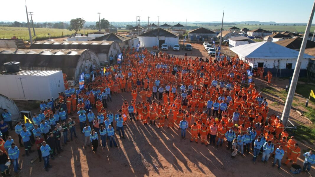 Ferrovia de Mato Grosso chega ao pico de contratações com cerca de 5 mil trabalhadores em atividade