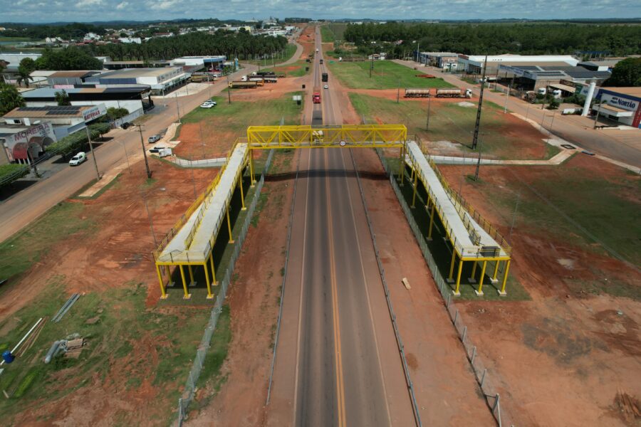 Via Brasil BR-163 inaugura passarela em Matupá
