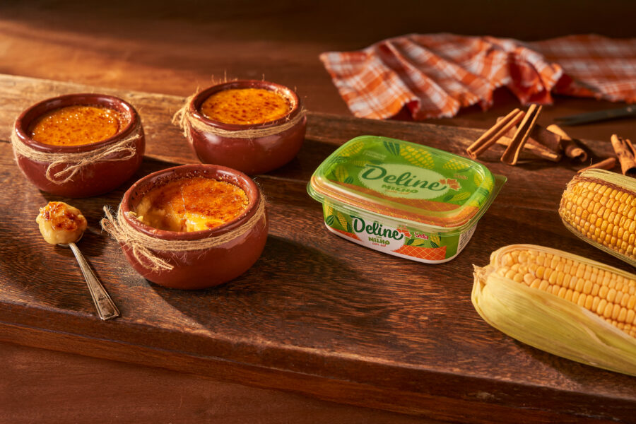 São João: Receitas de Curau de Milho Brûlée e Bolo Seridoense com Deline Milho